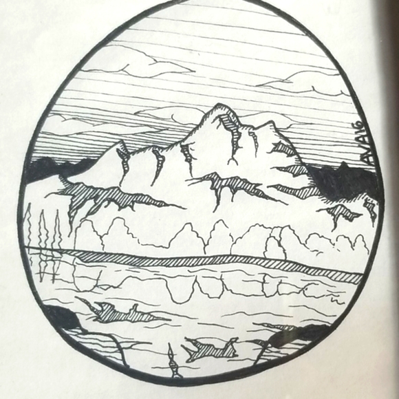 Minimalist Line Drawing - Picture 2 of 3